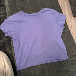 Hollister Must-Have Collection Purple Tee